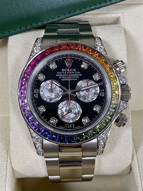 rainbow rolex daytona price